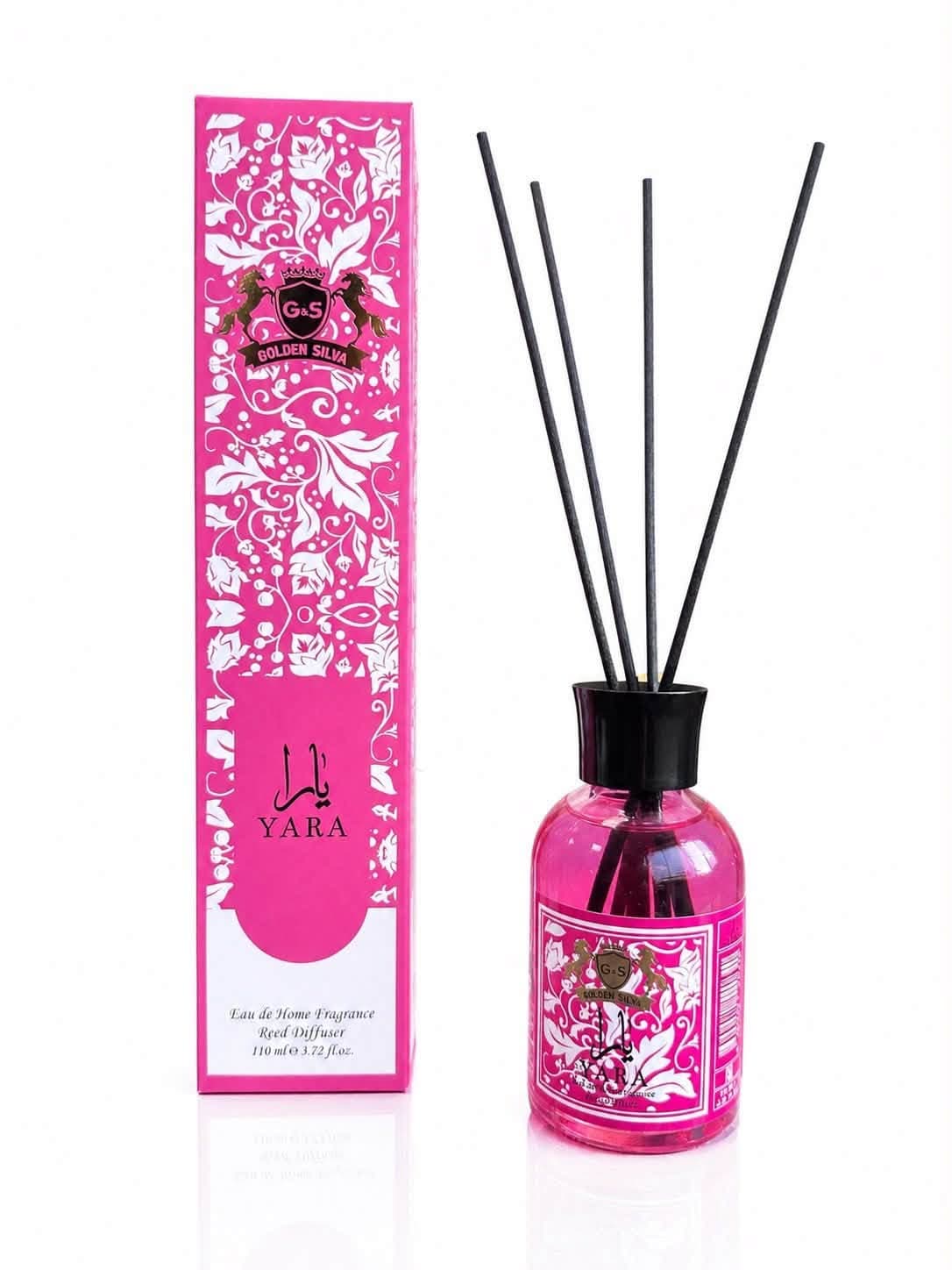 Dyfuzor zapachowy Golden Silva 110 ml – słodki owocowy, różowe opakowanie