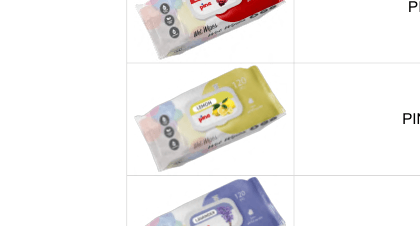 PINE chusteczki nawilżane lemon – 120 szt.