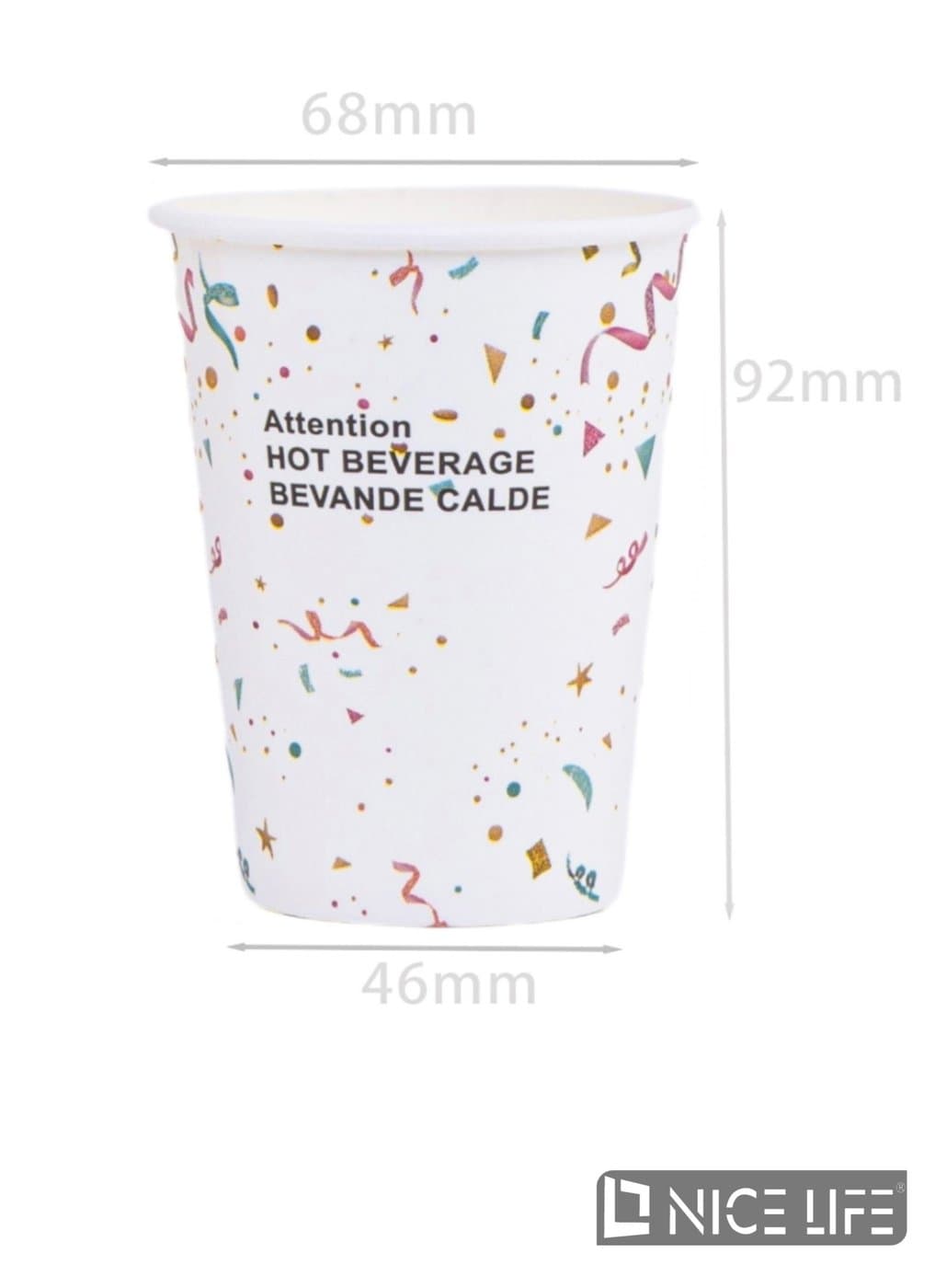 Kubek papierowy eko 210 ml, 10 szt.