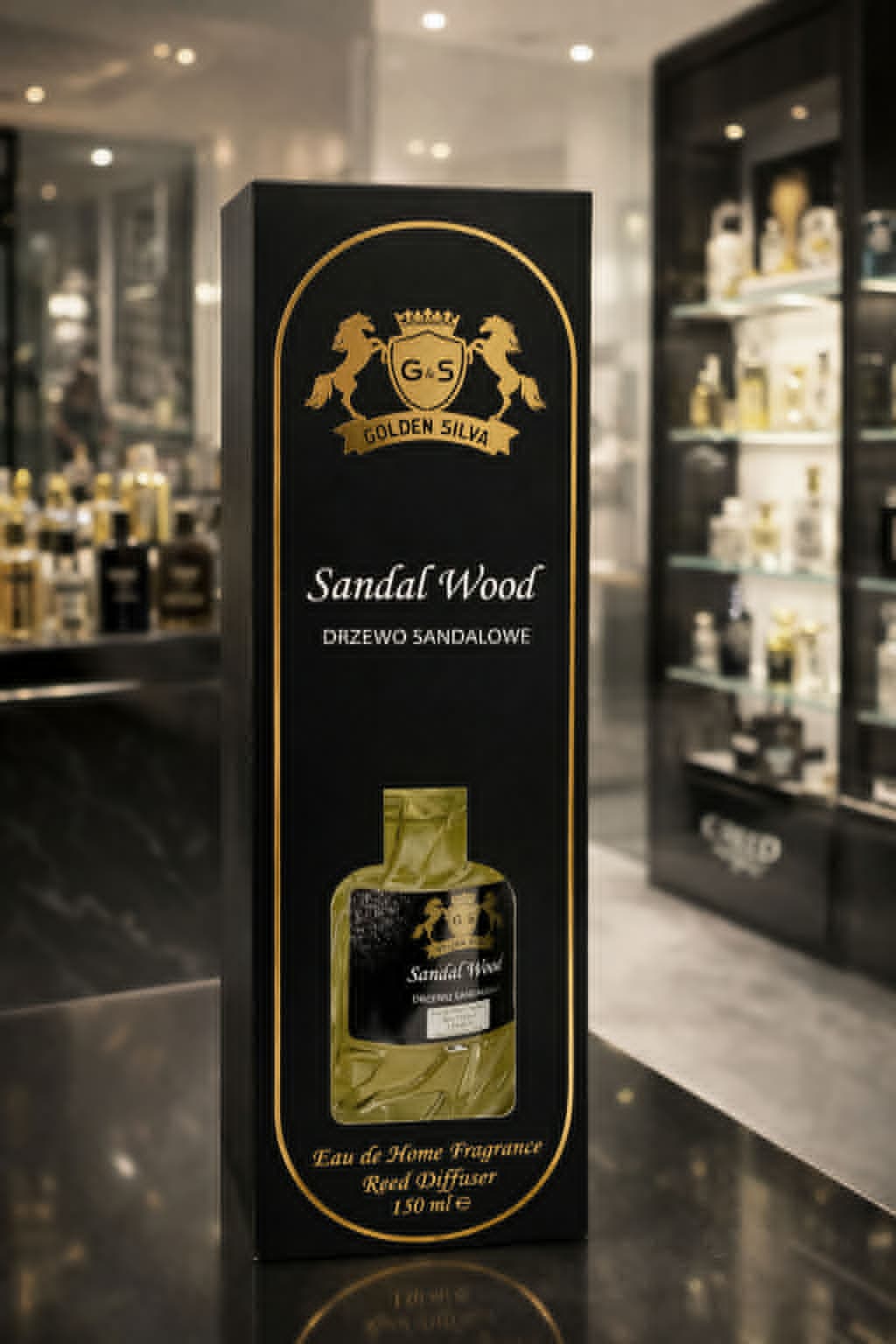 Golden Silva dyfuzor zapachowy 150 ml – Drzewo sandałowe