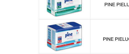 PINE pieluchy dla dorosłych XL (120–170 cm, 70+ kg) – 30 szt.