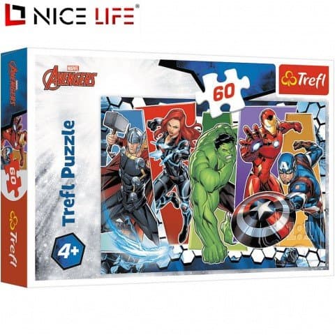 Puzzle 60 - Niezwyciężeni Avengersi