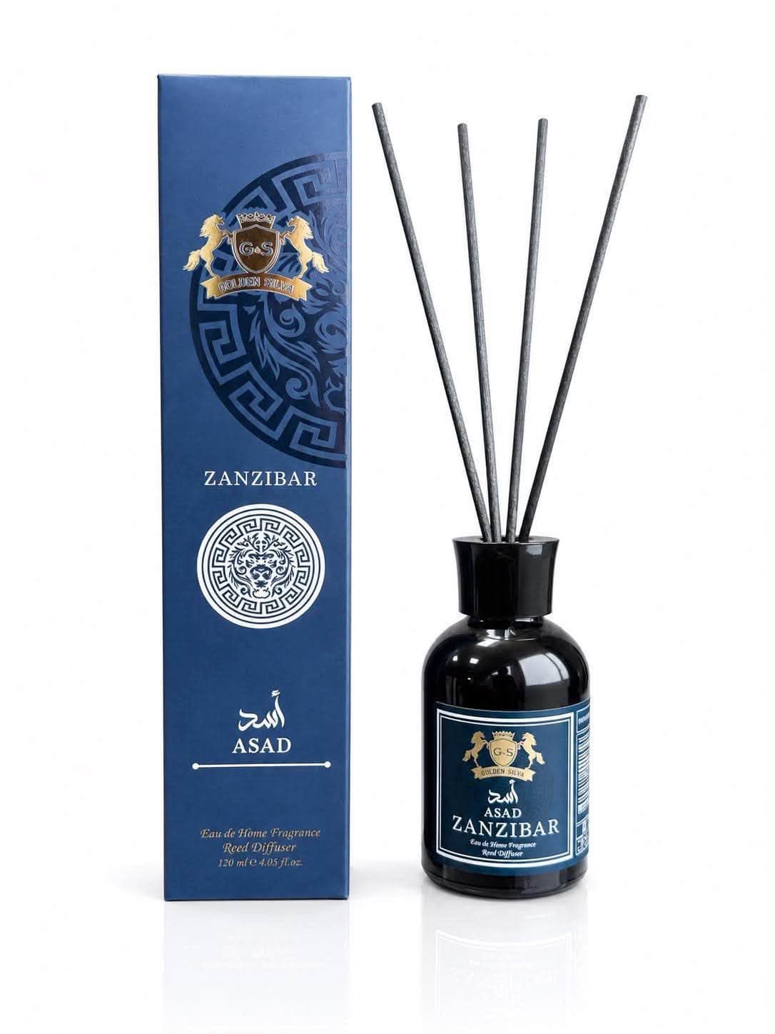 Dyfuzor zapachowy Golden Silva 110 ml – granatowe opakowanie