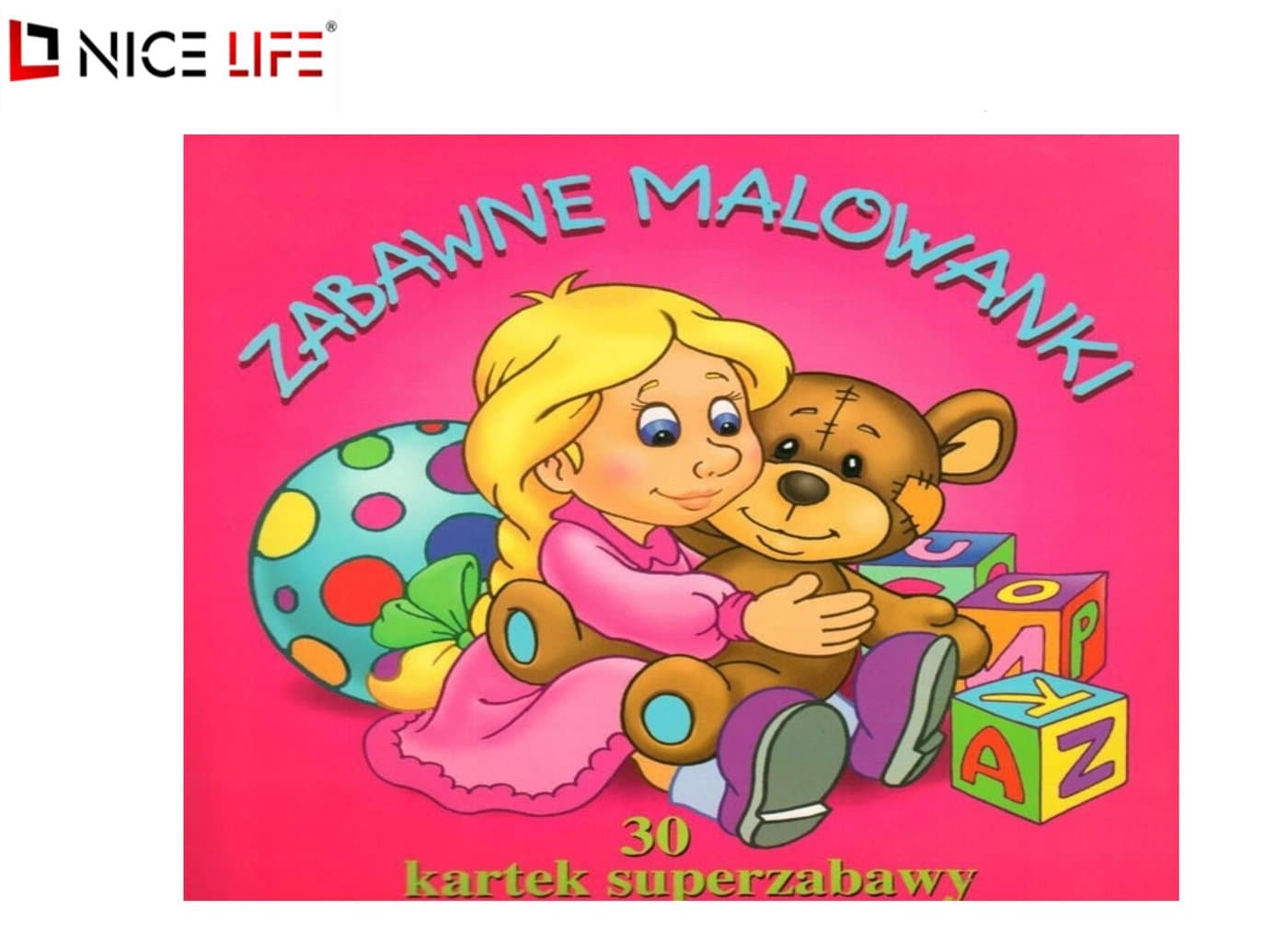 Kolorowanka ZABAWNE MALOWANKI