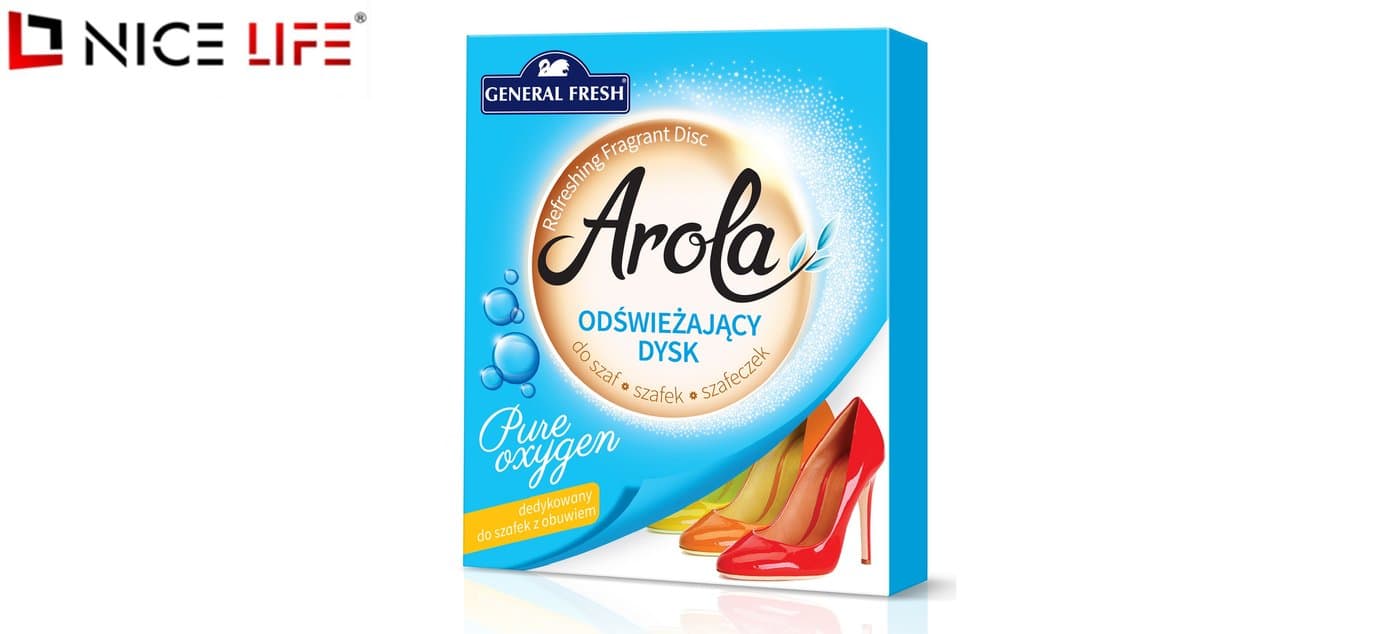 Odświeżający dysk do szafy - Arola - PURE OXYGEN