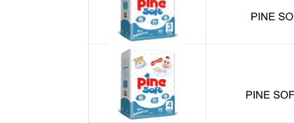 PINE SOFT ECO pieluchy dla dzieci Maxi (7–14 kg) – 26 szt.