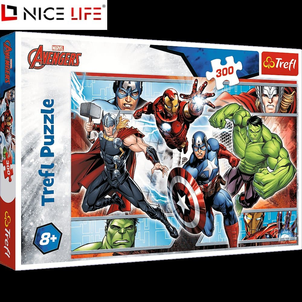 Puzzle 300 el. Avengers