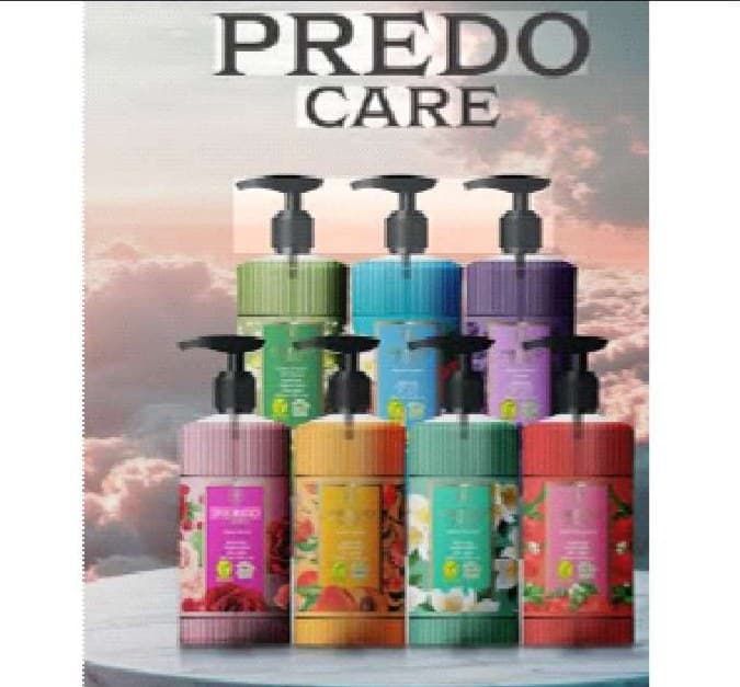 PREDO care mydło w płynie ocean , lawenda , róża , truskawka , oliwa z oliwek ,brzoskwinia , jaśmin , 500 ml