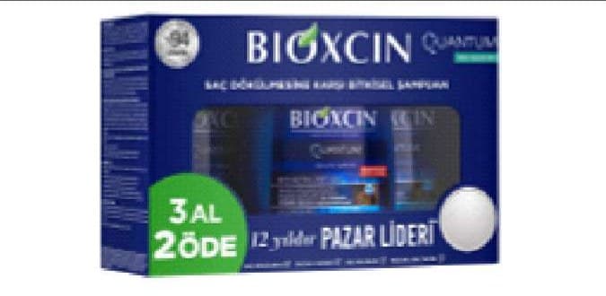 BIOXCIN Quantum szampon 3 × 100 ml