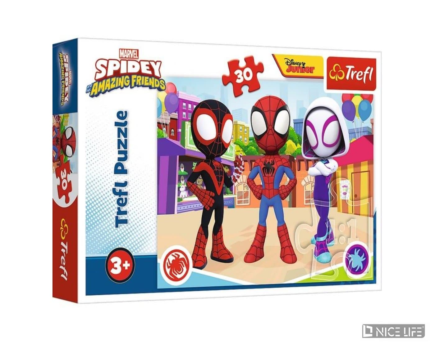 Puzzle 30 - Przygody Spideya i przyjaciół