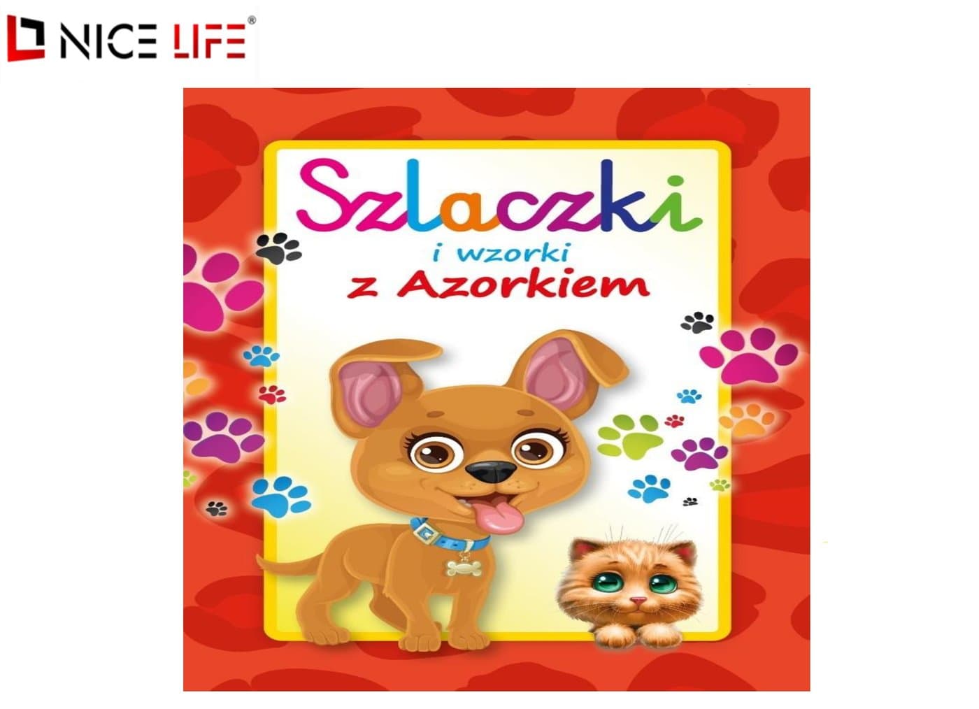 Kolorowanka SZLACZKI I WZORKI Z AZORKIEM