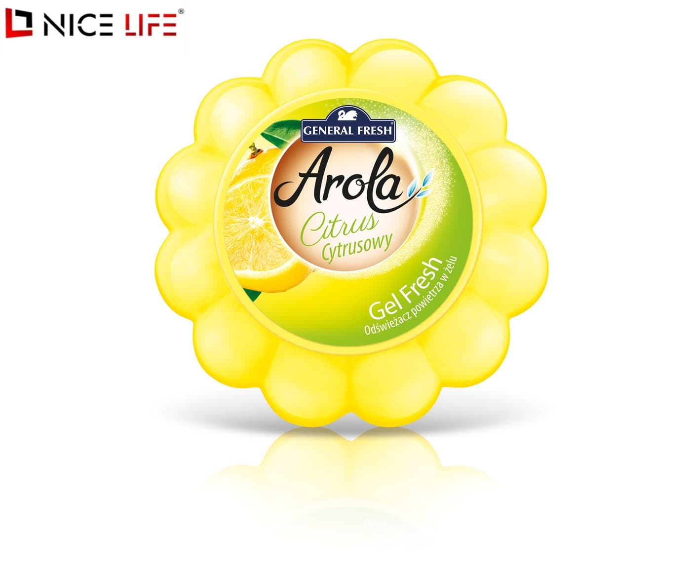 Odświeżacz w żelu Dynia - Arola - Gel Fresh CYTRYNA