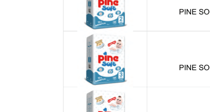 PINE SOFT ECO pieluchy dla dzieci Midi (4–9 kg) – 30 szt.