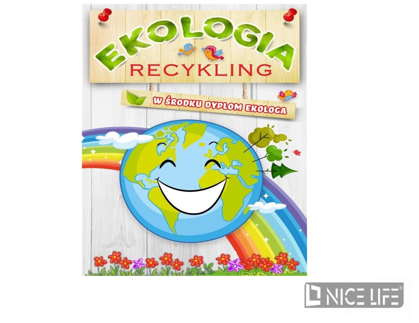 Kolorowanka Ekologia – recykling