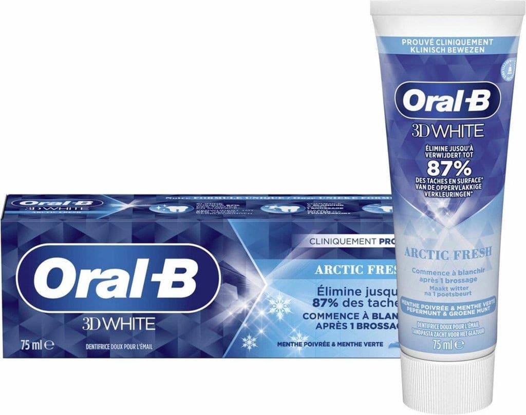 ORAL-B 3D Charcoal pasta do zębów z węglem 75 ml