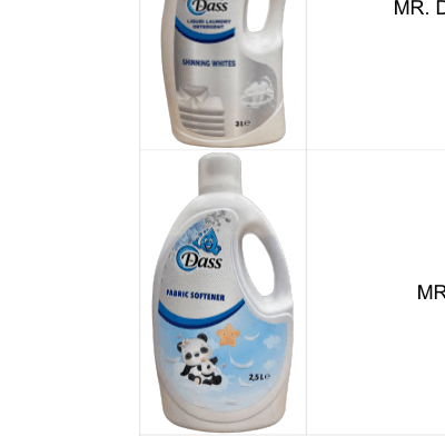 MR. DASS PŁYN DO PŁUKANIA TKANIN 2,5 L