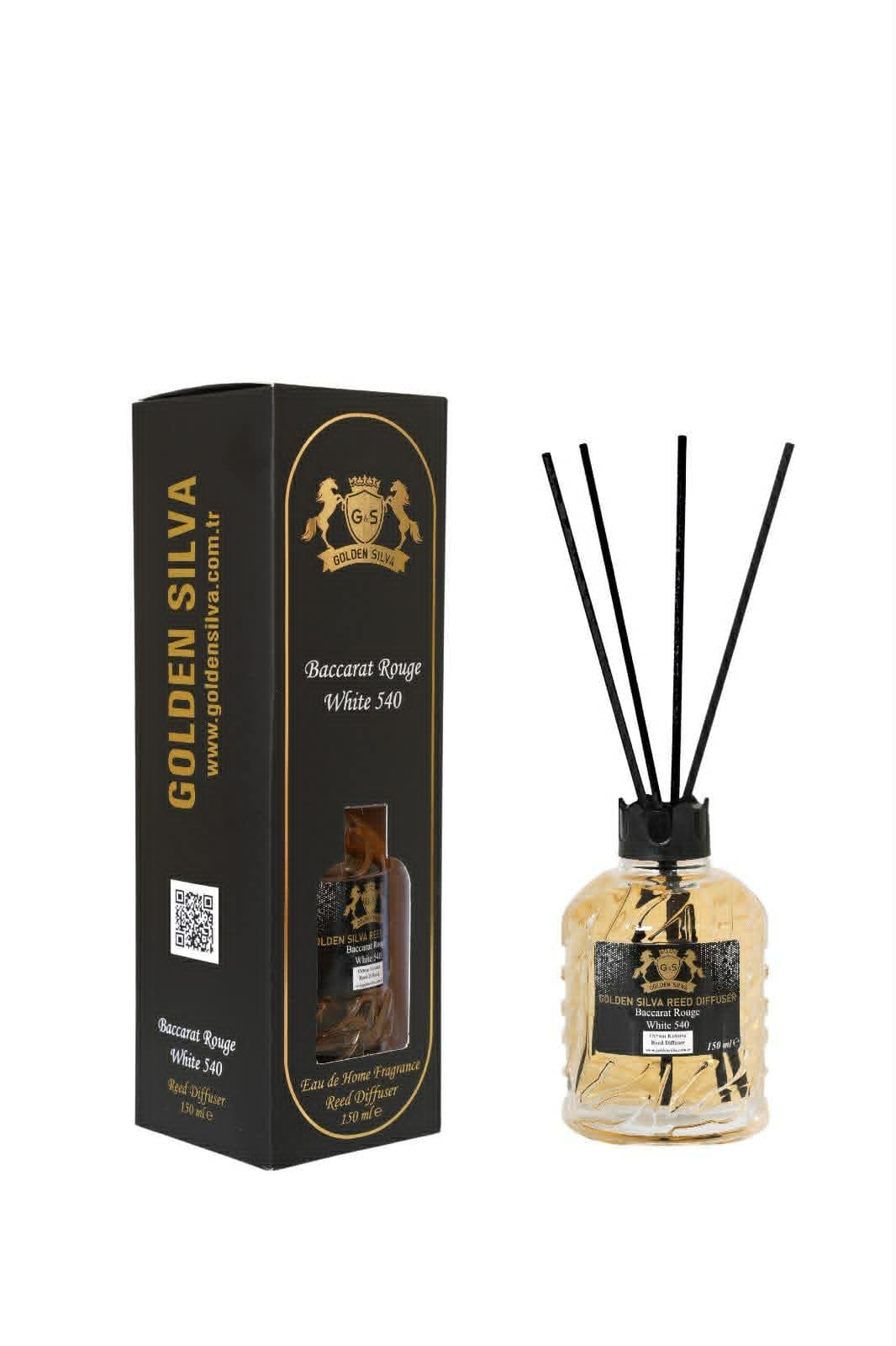 Dyfuzor zapachowy Golden Silva 150 ml – ambrowo-drzewny