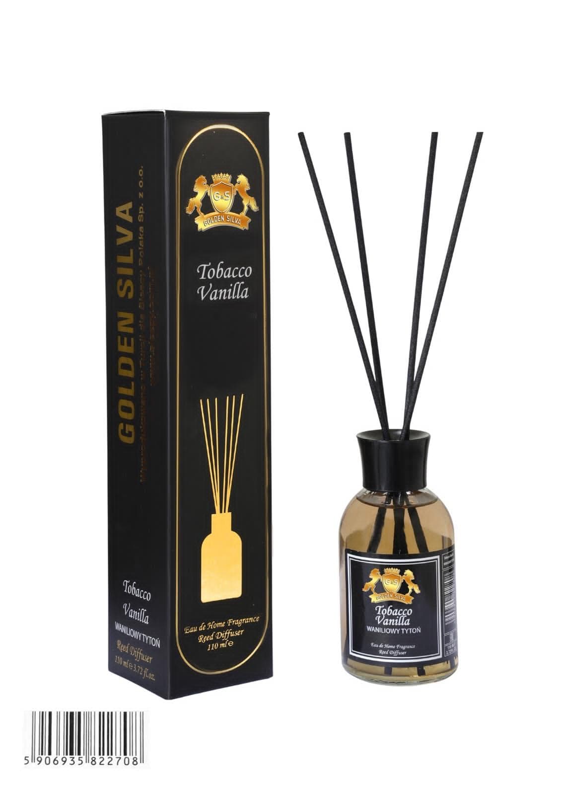 Dyfuzor zapachowy Golden Silva 110 ml – tytoń i wanilia