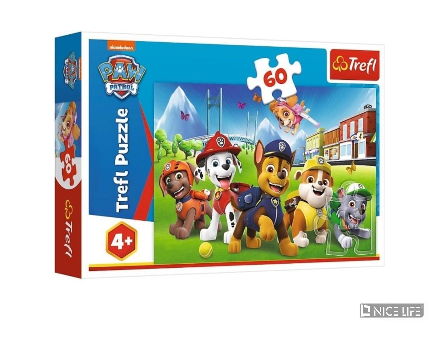 Puzzle 60 - Paw Patrol na polanie