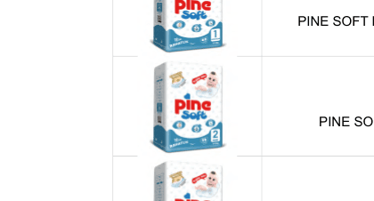PINE SOFT ECO pieluchy dla dzieci Mini (3–6 kg) – 38 szt.