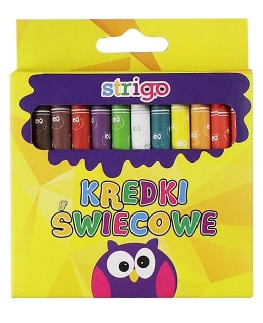 Kredki świecowe 24szt. STRIGO