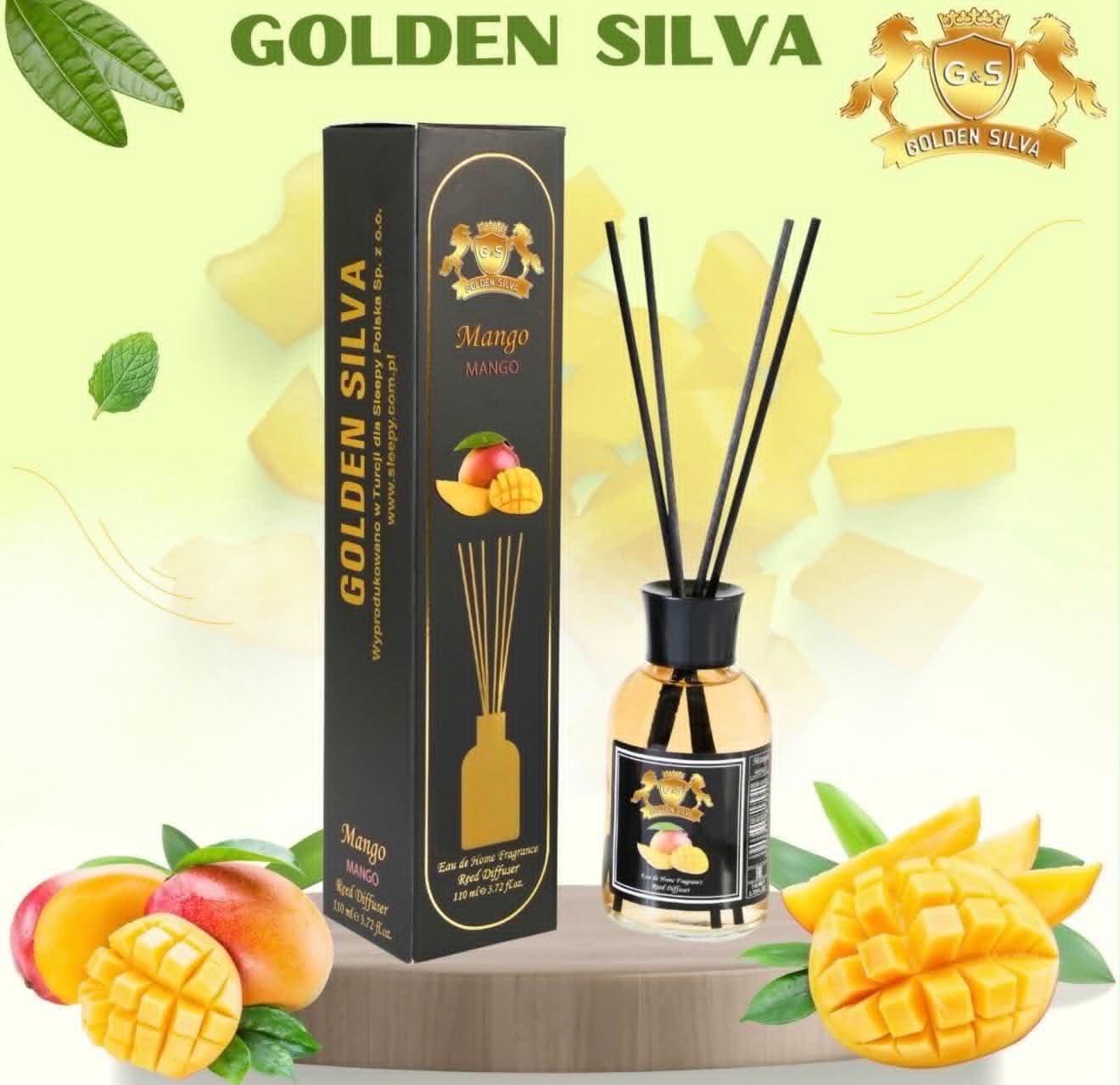 Dyfuzor zapachowy Golden Silva 110 ml – mango