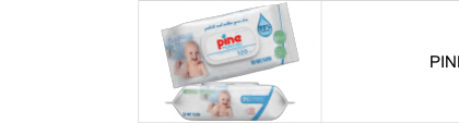 PINE chusteczki nawilżane dla dzieci – 80 szt.