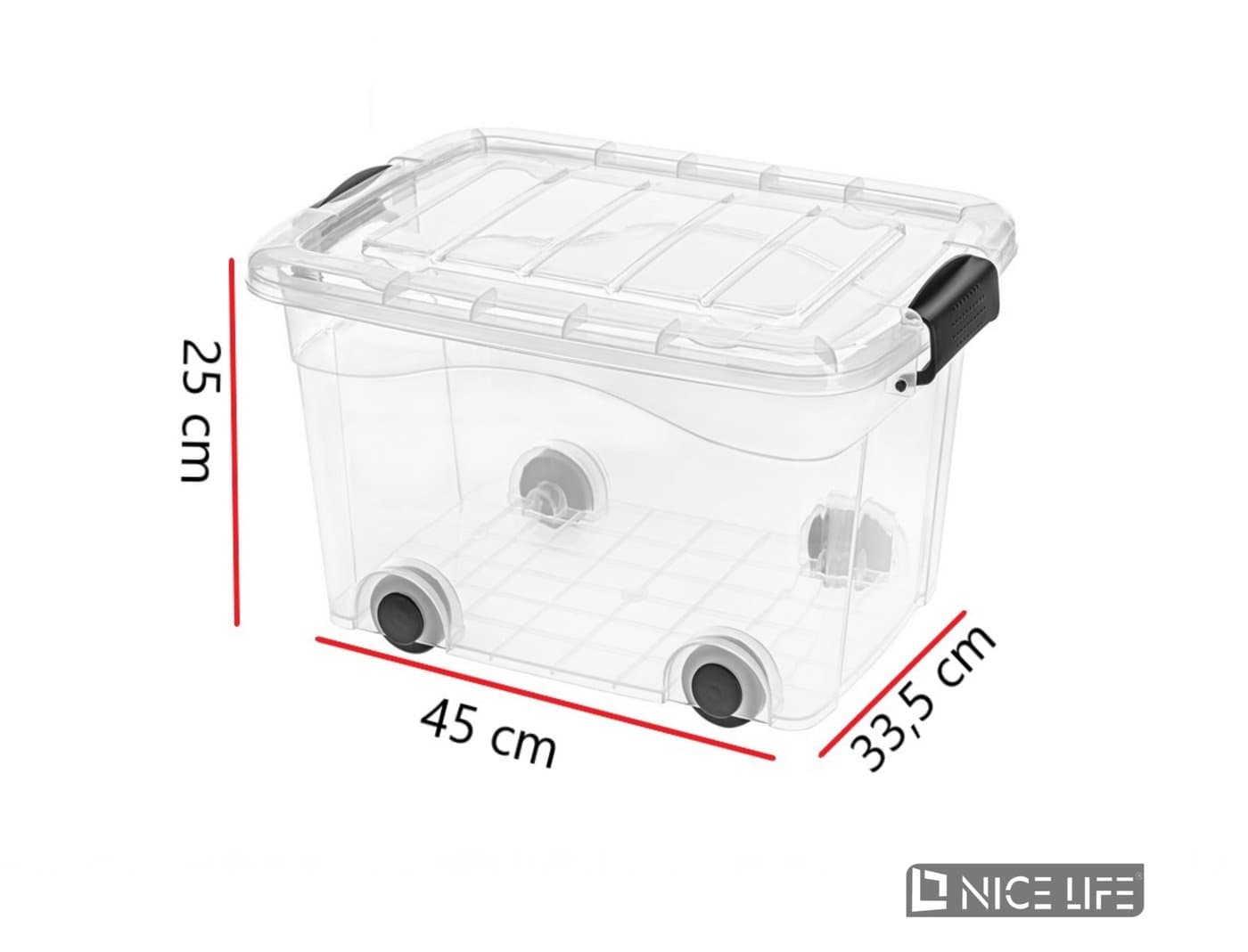 AGD Pojemnik Roller Box 20L, pokrywa TP