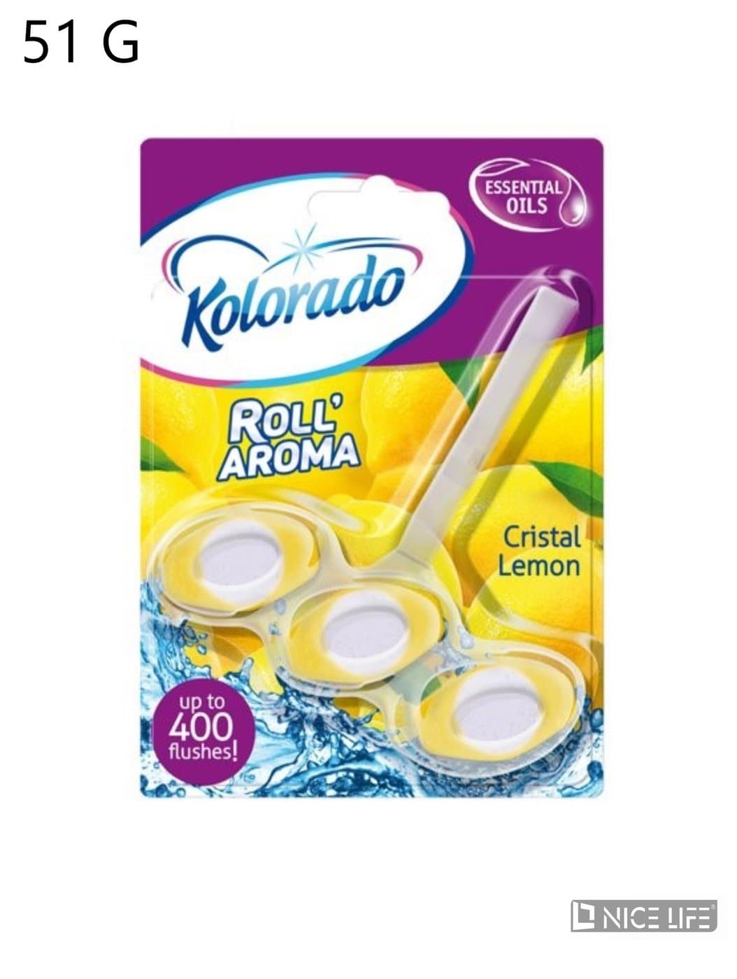 Kolorado Kostka do WC Roll Aroma Cristal Lemon