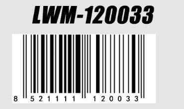 Plafon okrągły żółty z liniowym wzorem