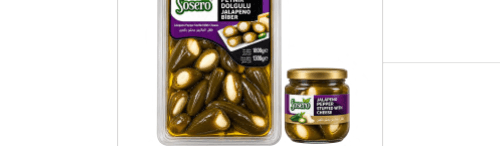 Sosero papryczki jalapeño nadziewane serem 2 kg