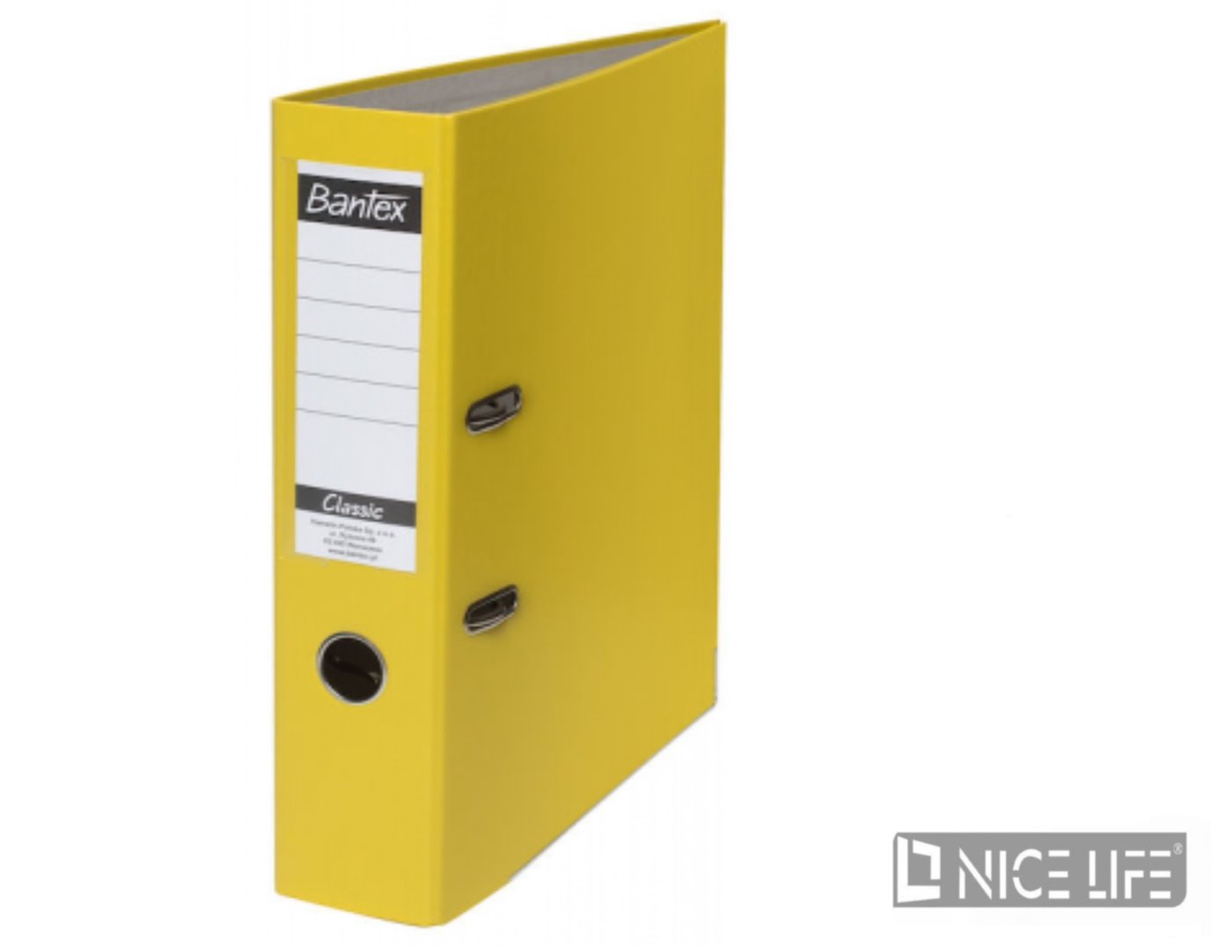 SEGREGATOR CLASSIC A4/7.5 CM ŻÓŁTY