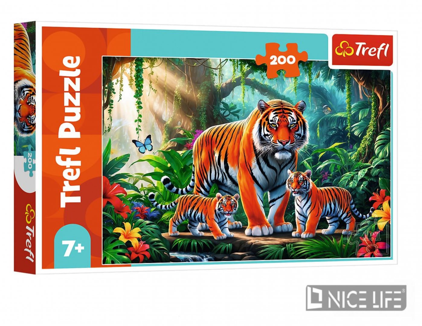Puzzle - 200 - Tygrysie zwyczaje