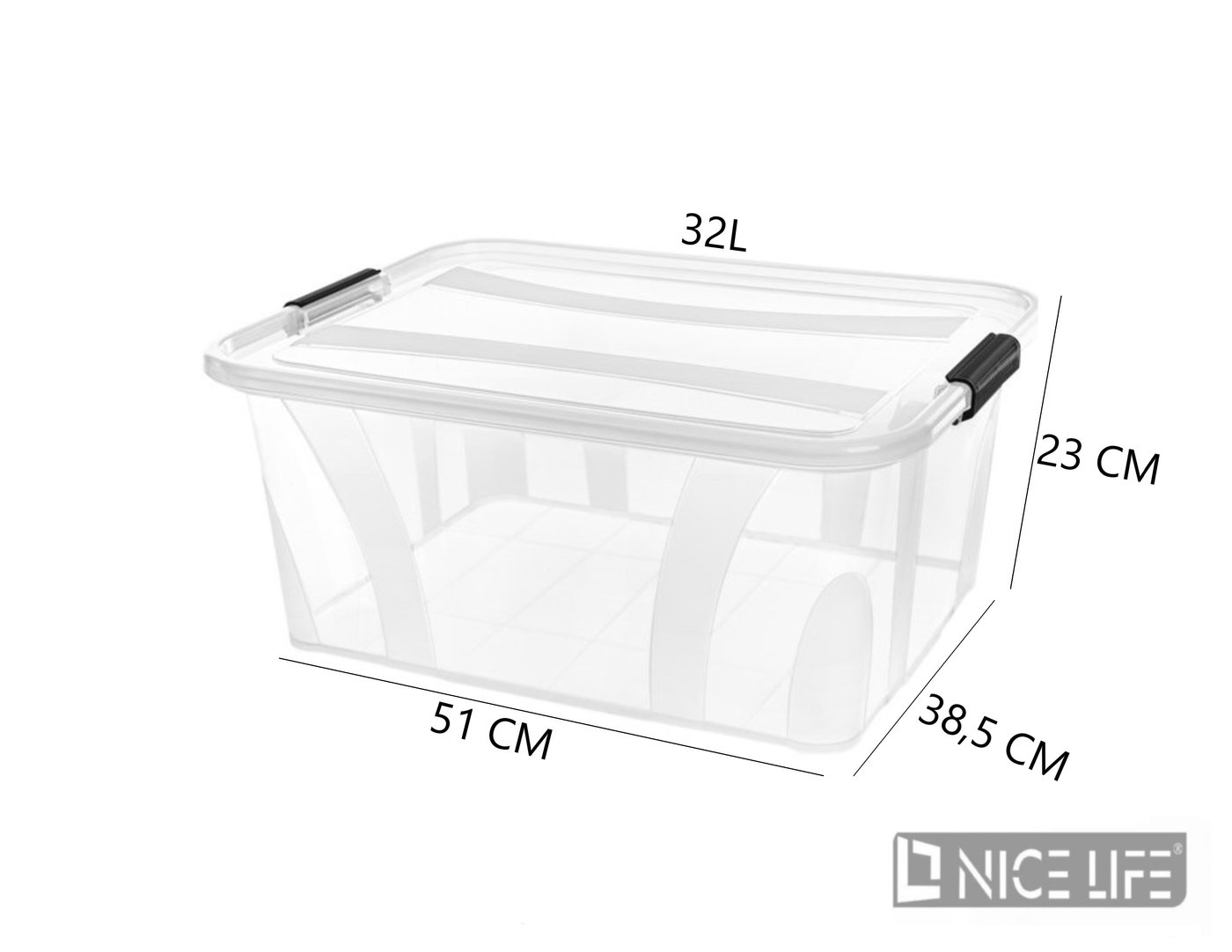 AGD Pojemnik Master Box 32L