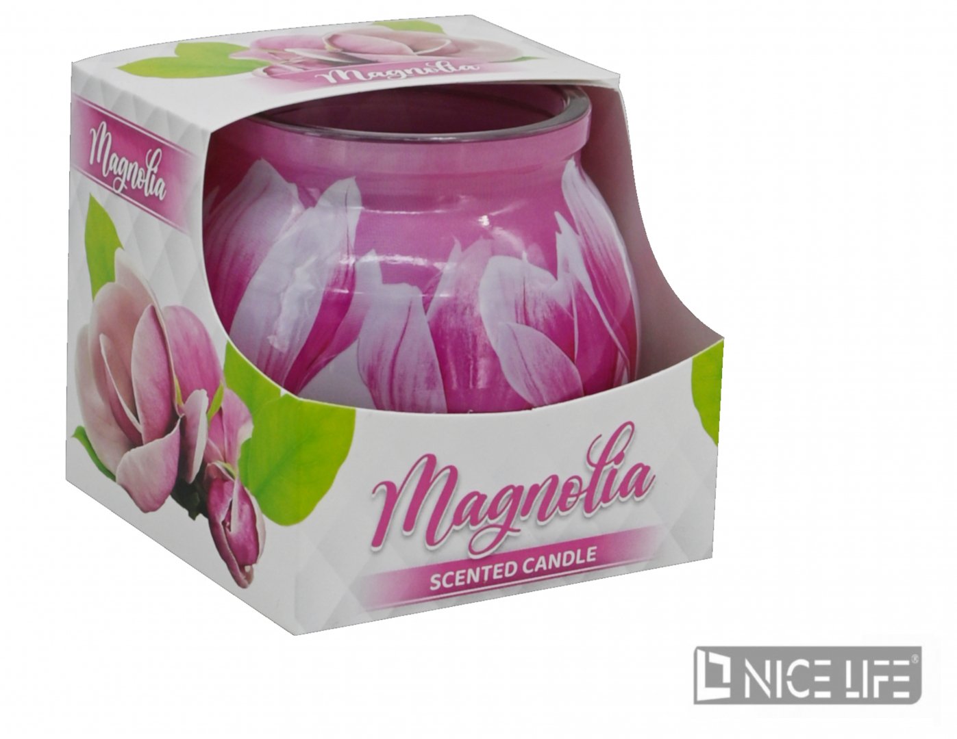 Świeca słoiczek Magnolia