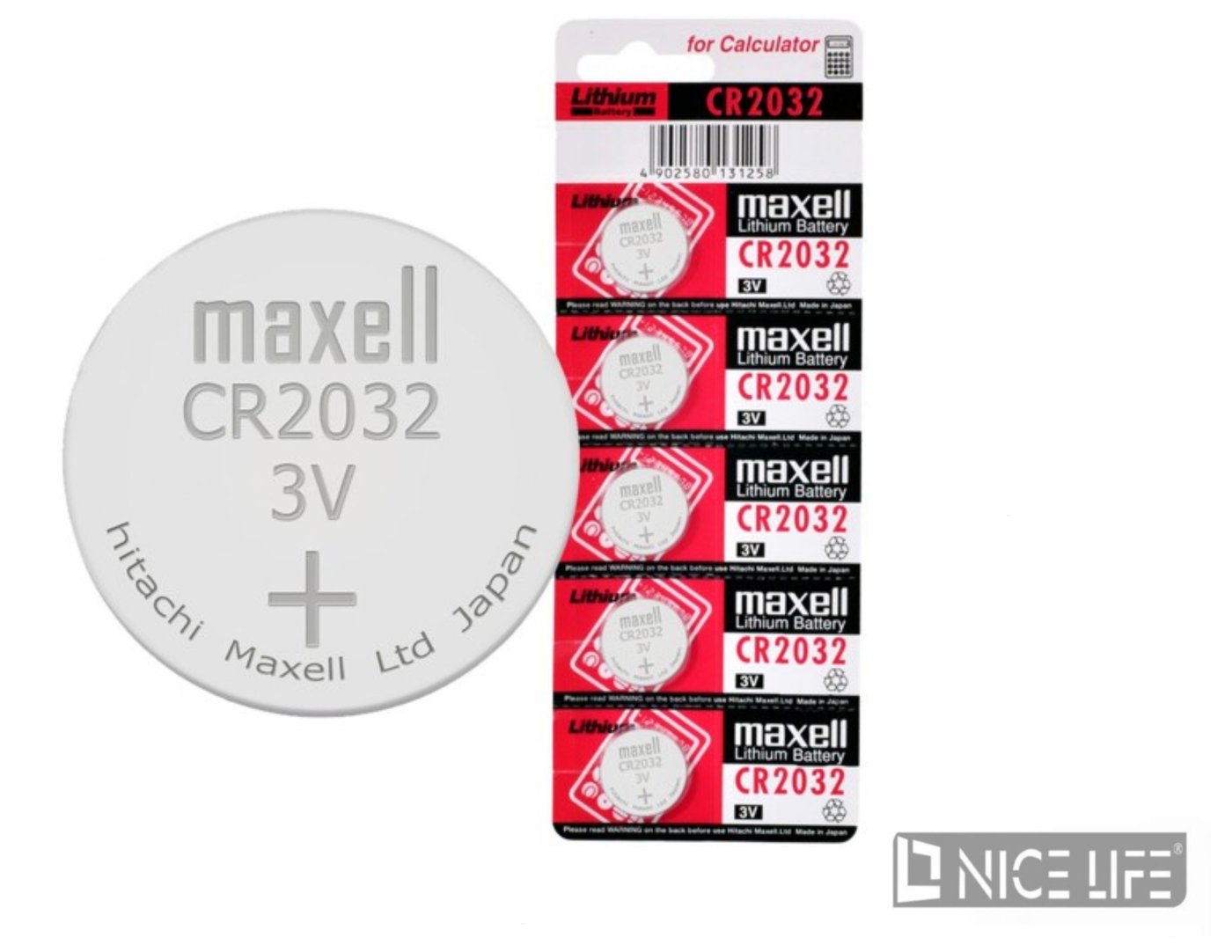 Bateria MAXELL CR2032 3V5PC
