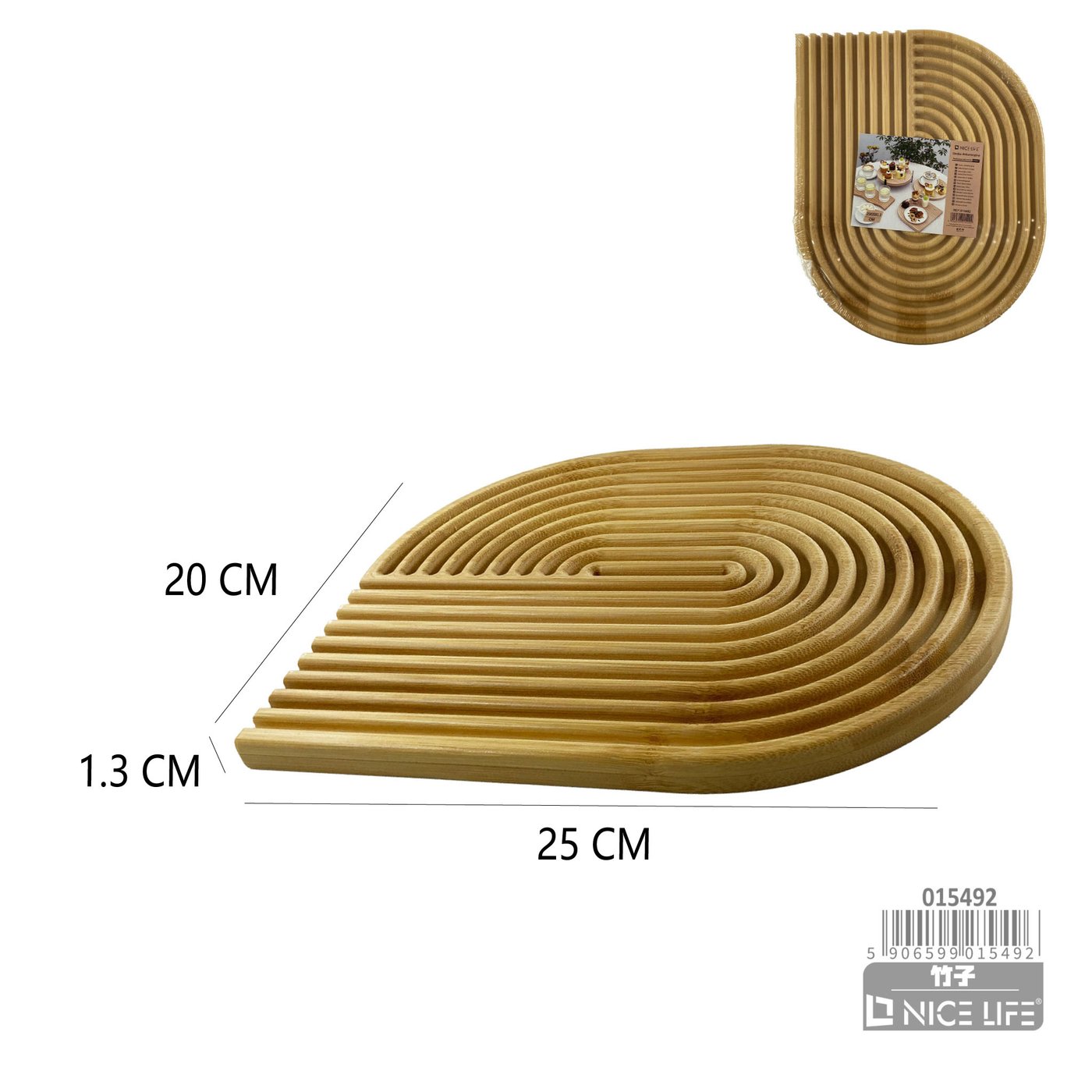 Deska dekoracyjna 25X20X1.3cm