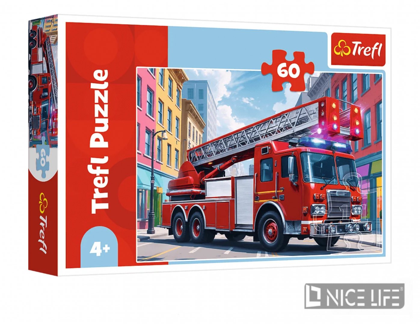 Puzzle - 60 Wóz strażacki