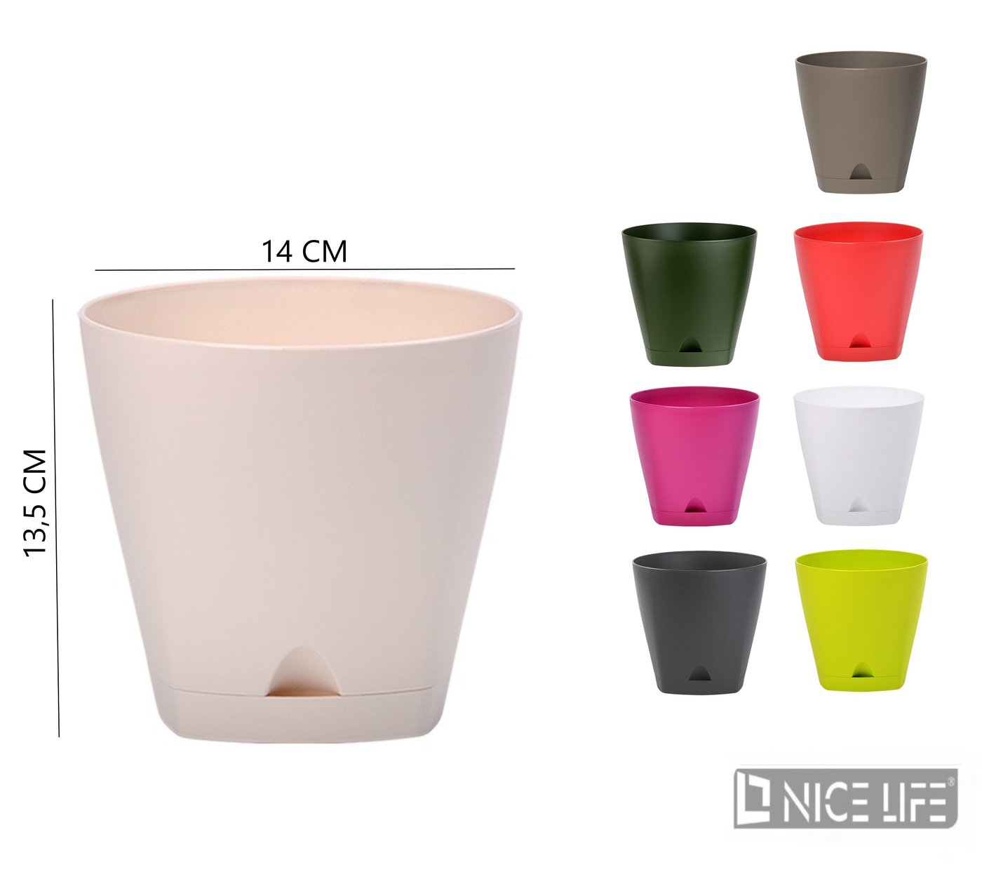 Doniczka Urban Fi 14/1.35L