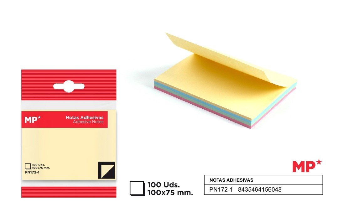 Karteczki samoprzylepne 100x75mm