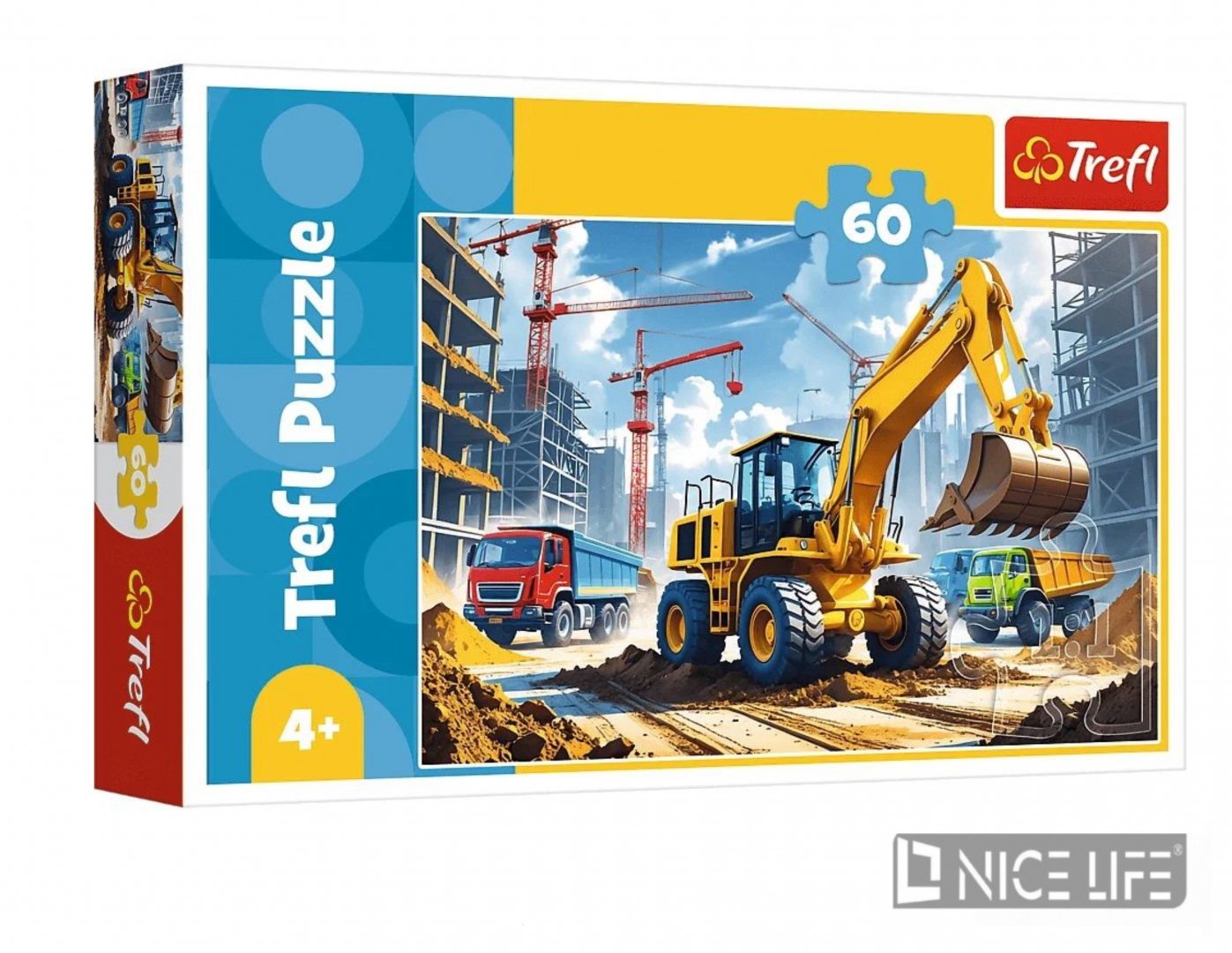 Puzzle - 60 Traktor koparko-ładowarka