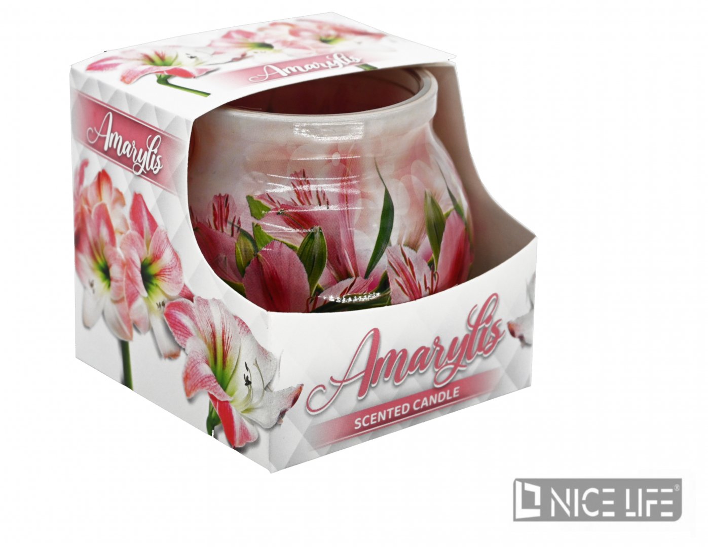 Świeca słoiczek Amarylis