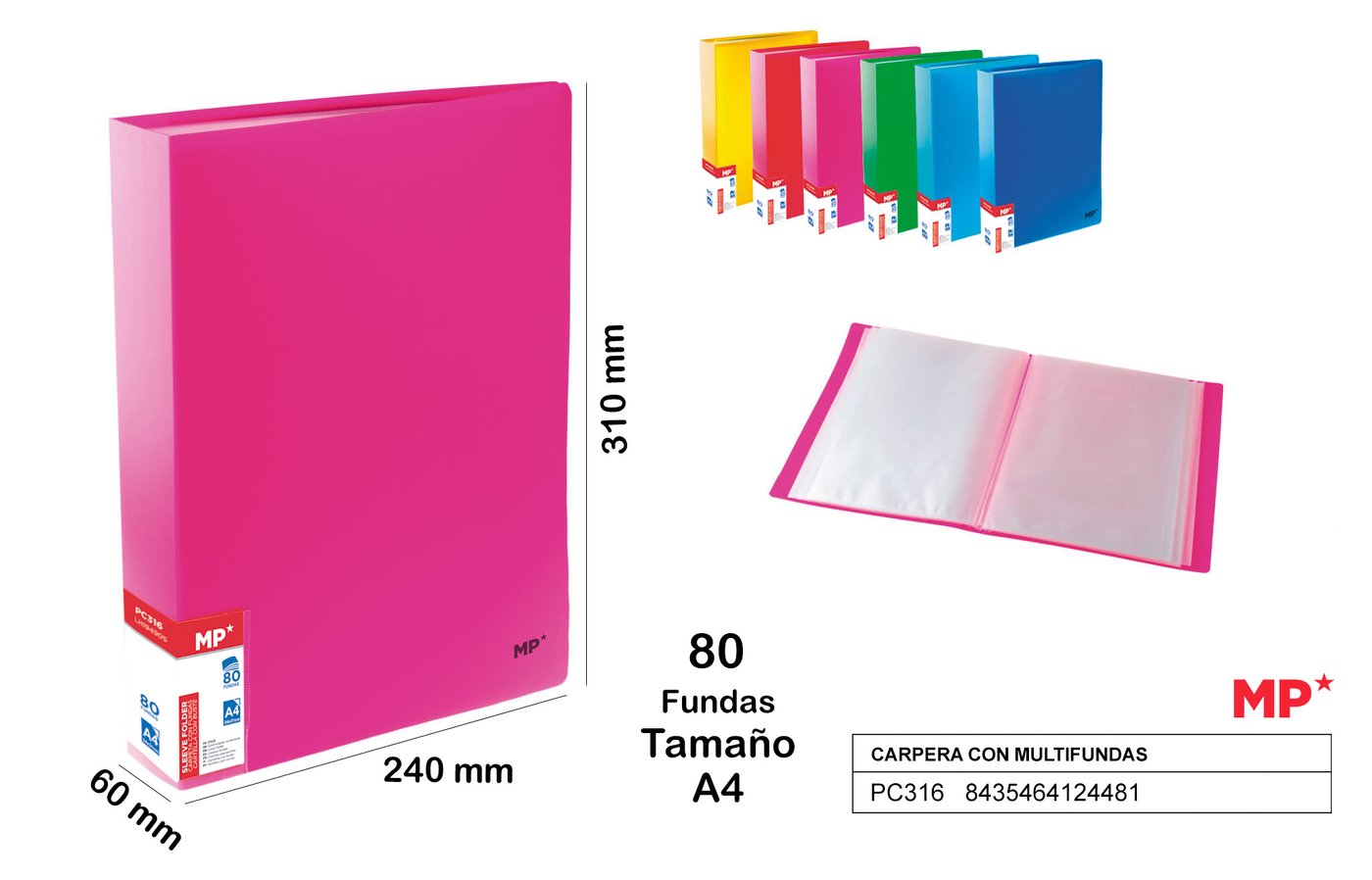 Teczka ofertowa A4 80 koszulek