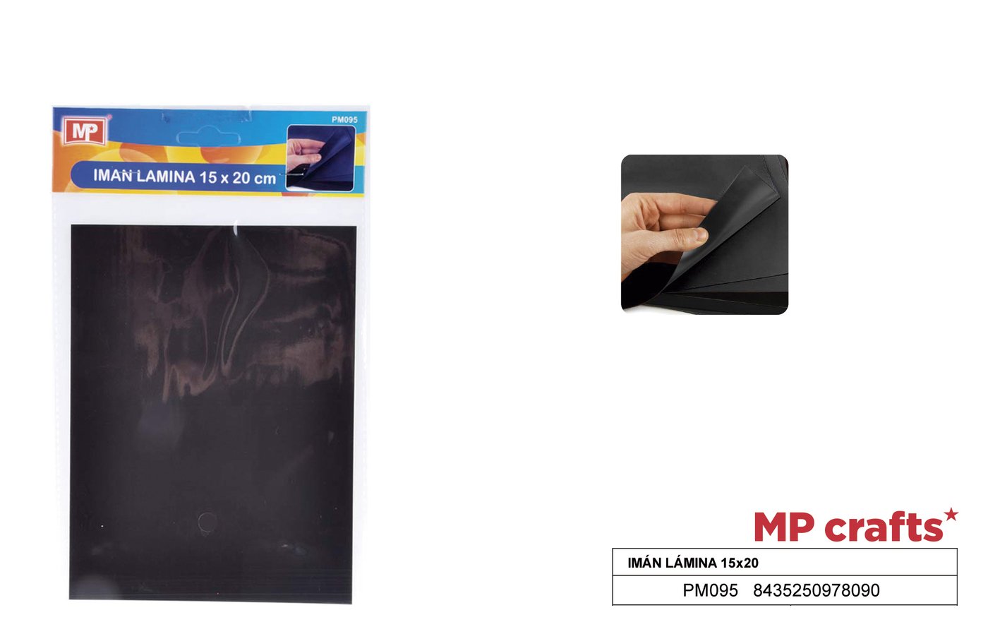 Magnes arkusz 15*20CM 12szt./opakowanie MP