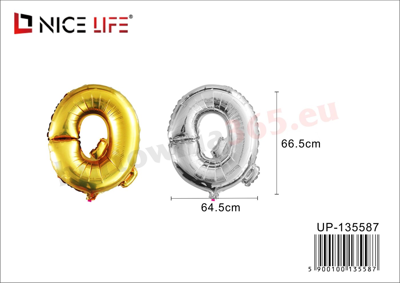 Balony litery