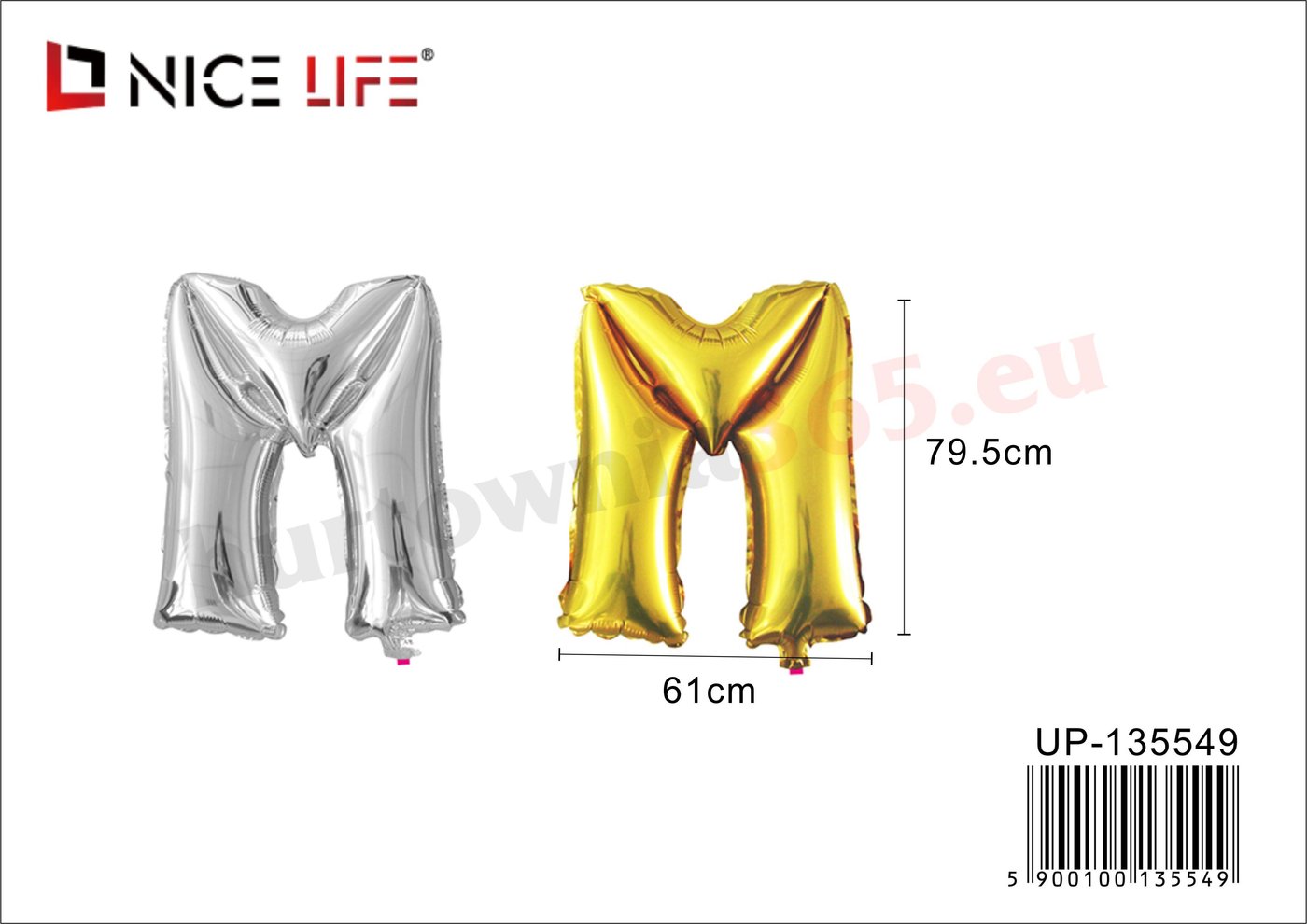 Balony litery