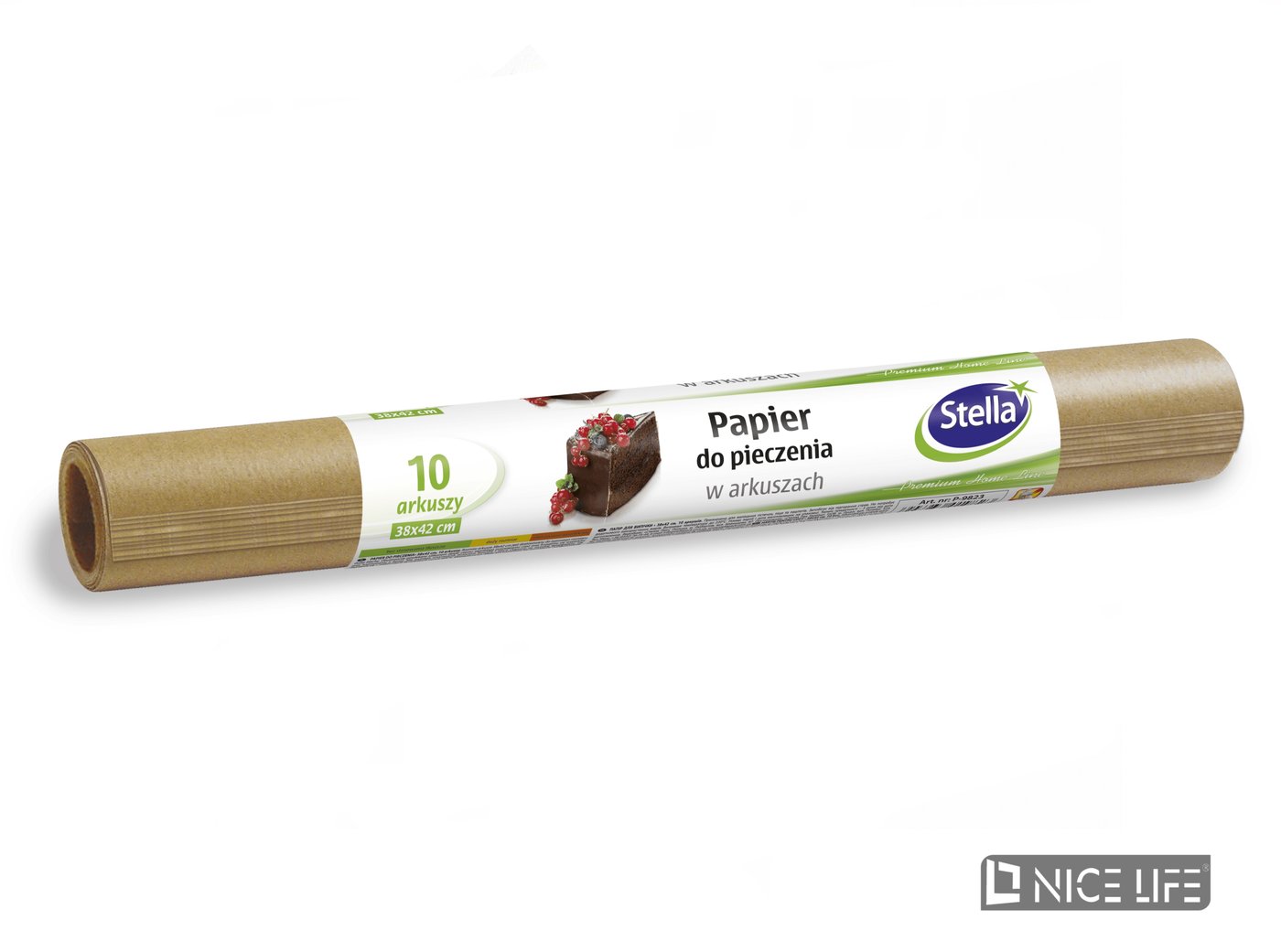 ST Papier do pieczenia brązowy w arkuszach 10szt