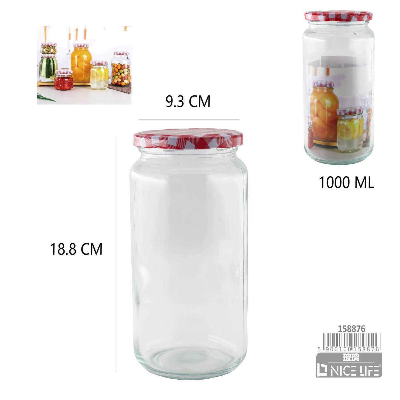 Słoik 1000ml