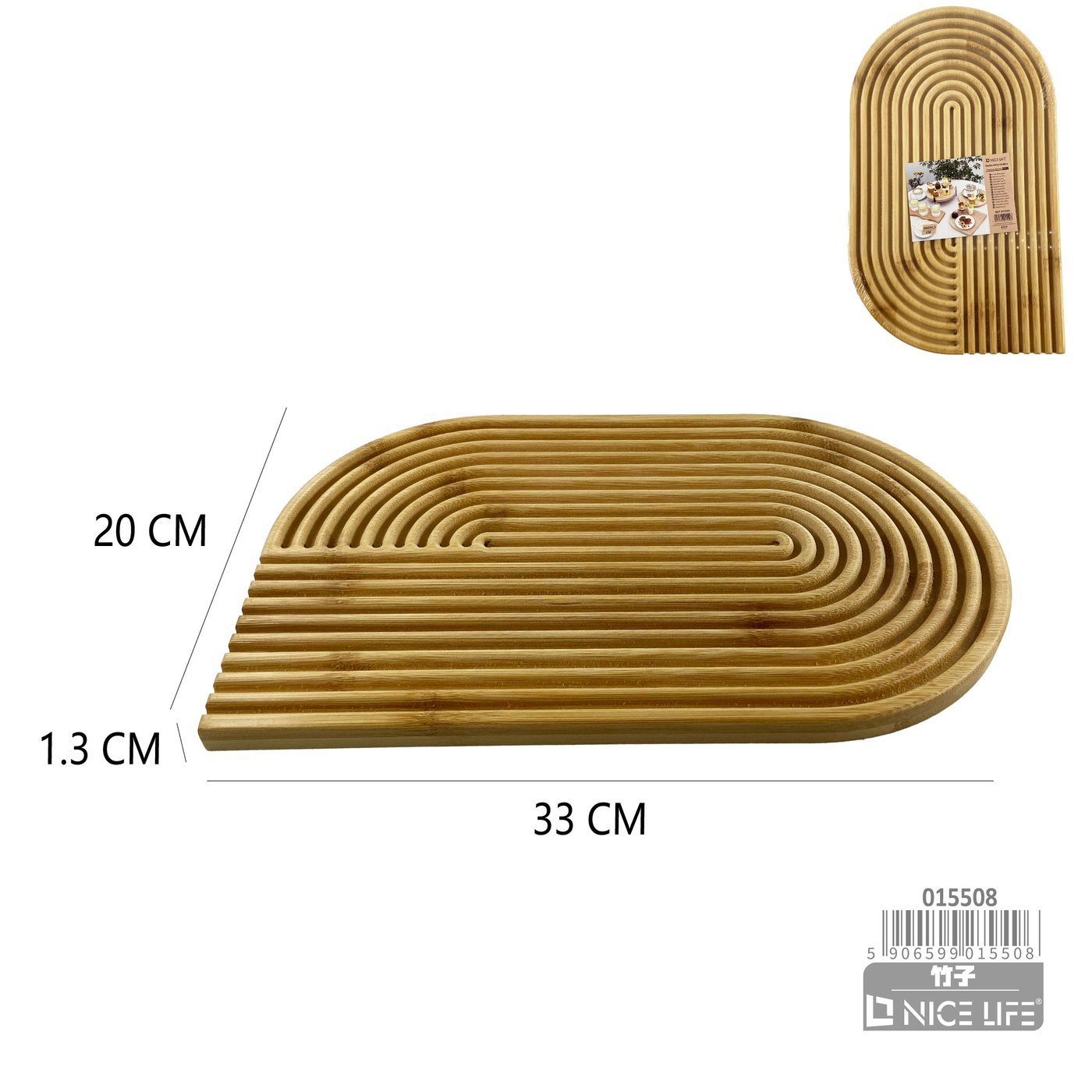 Deska dekoracyjna 33X20X1.3cm