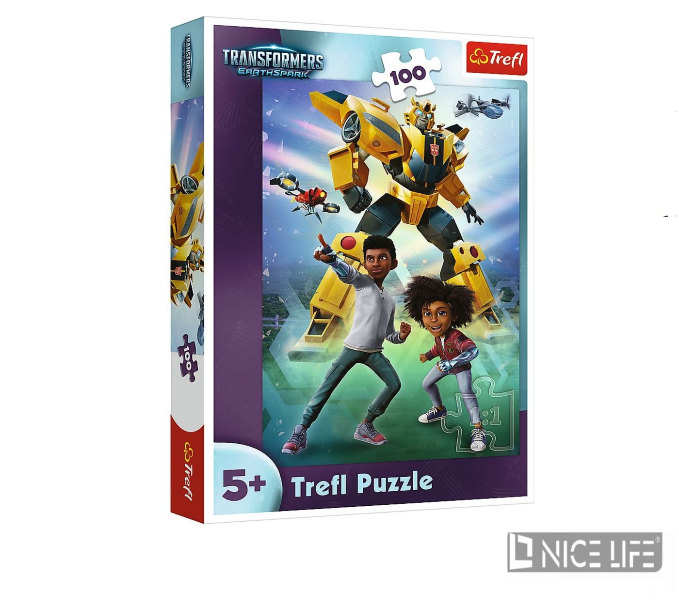 PUZZLE 100 DRUŻYNA TRANSFORMERS